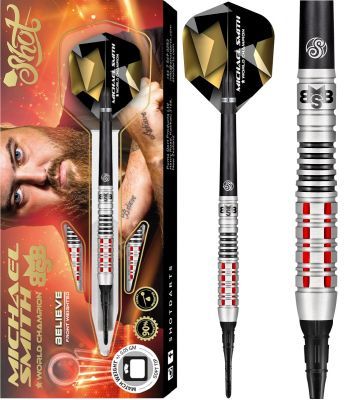 Shot Michael Smith 90% Believe Softdart 18/20 Gramm Softdarts