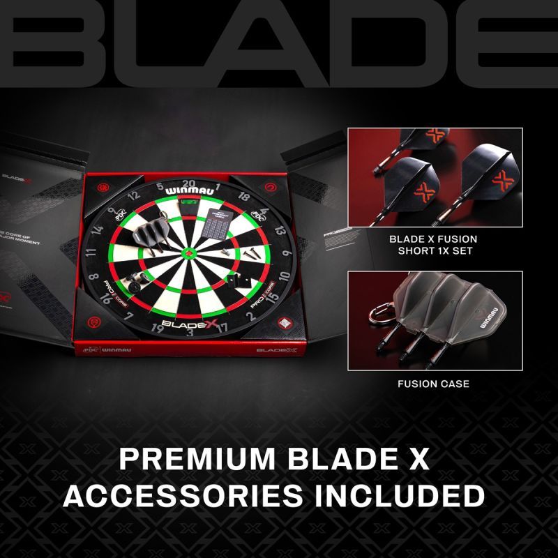 WINMAU Dartboard Blade X Bristle Board