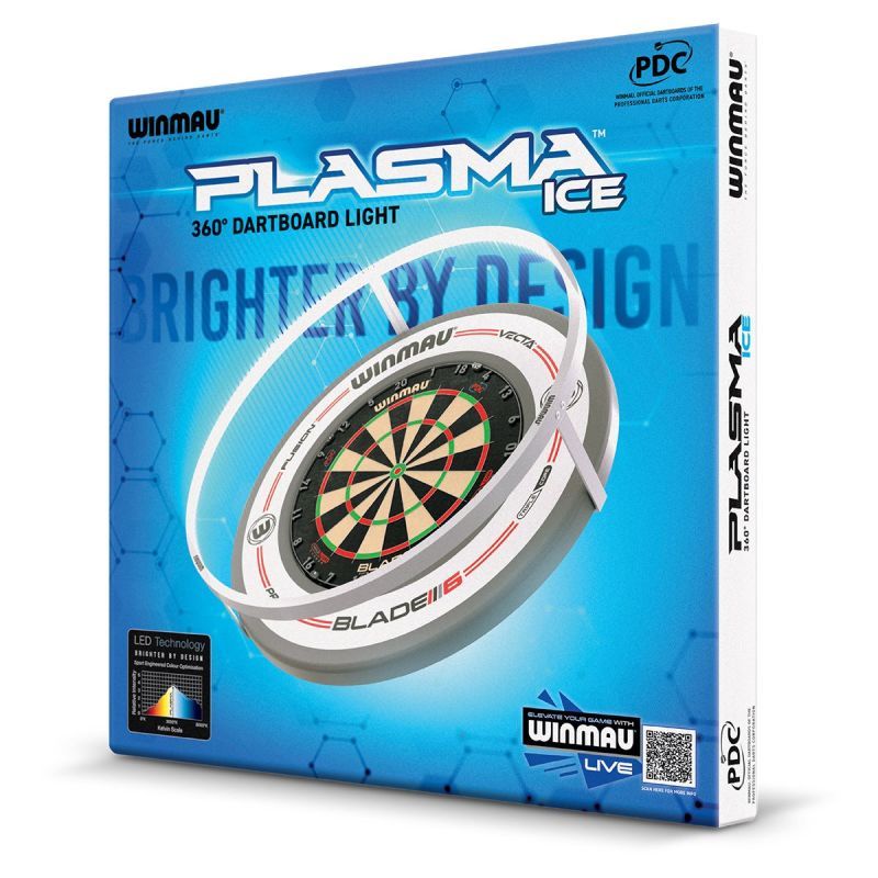 Winmau Plasma ICE + Surround + Board + Darts Boardzubehör