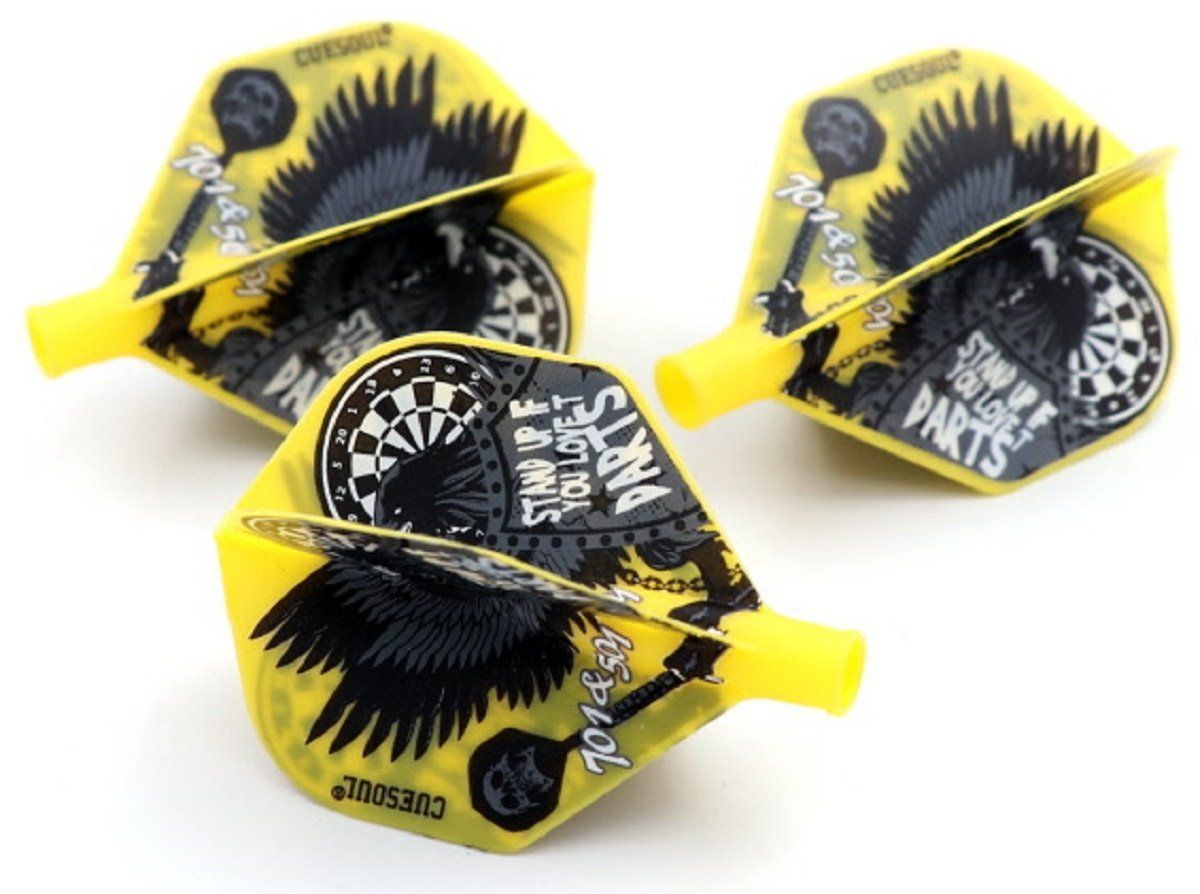 Cuesoul TERO AK4 Dart Flight Eagle Yellow Standard Flights
