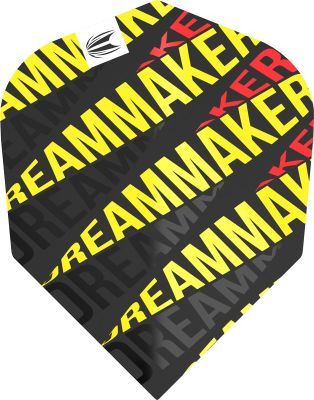 Target Pro Ultra alette per freccette Dimitri van den Bergh 80% Shape No6 Flights