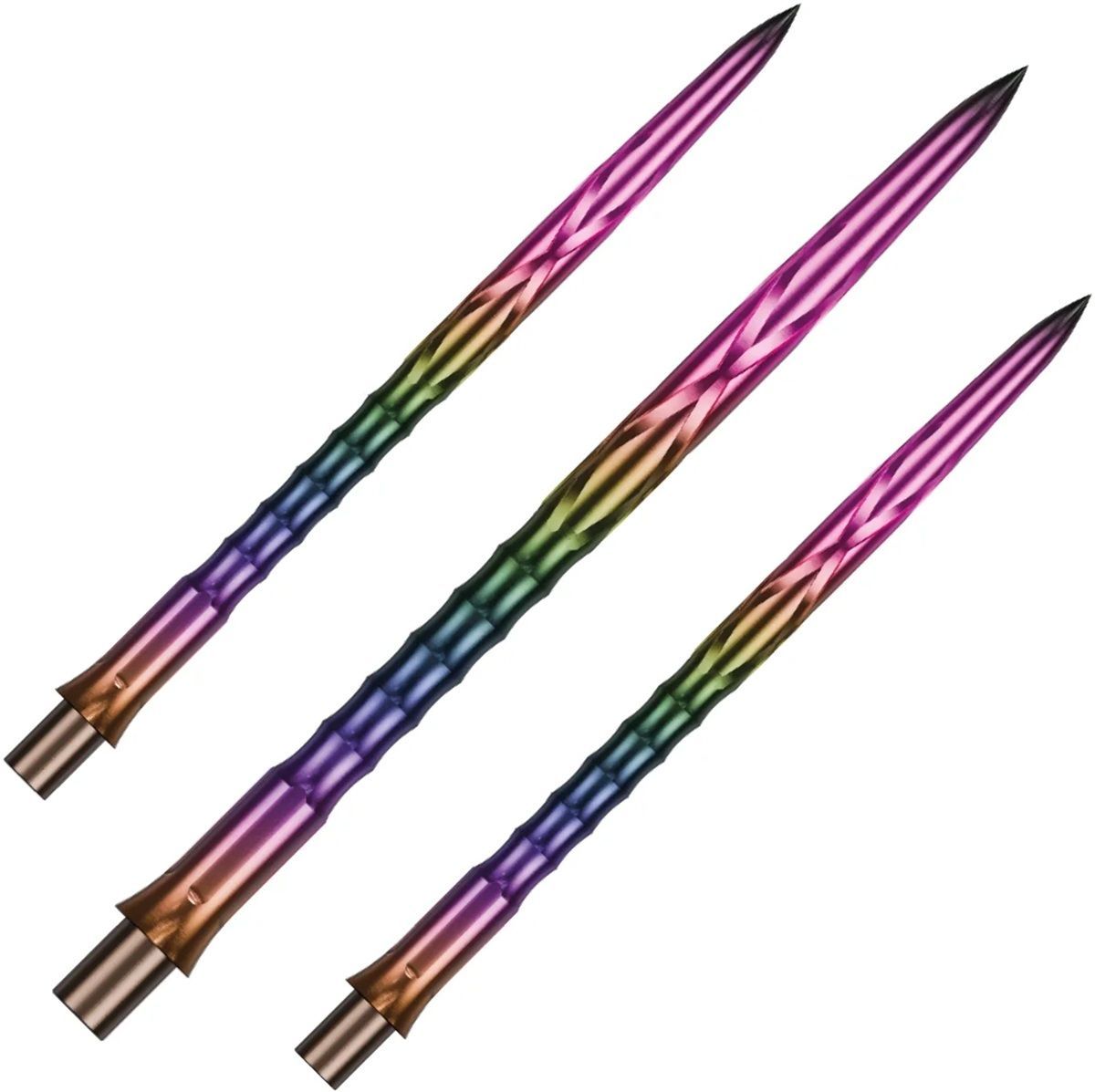 Precise180 EVO Steeldartspitze Rainbow HAN G2 32/36/40 mm Wechselspitzen