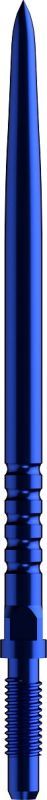 Bull´s CP Points Ringed Grip Blue Steel Point 32/36/40 mm Wechselspitzen