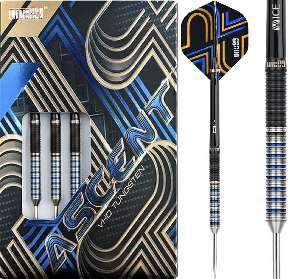 ONE80 Ascent 01 Steeldarts 22/24 Gramm Steeldarts