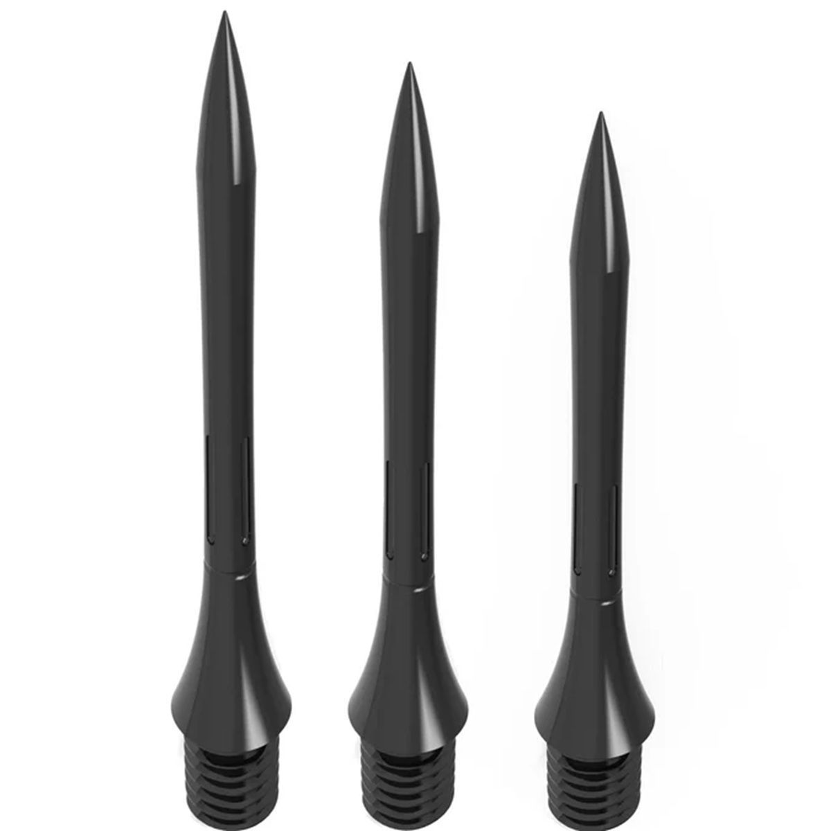 Caliburn Wechsel Spitzen Conversion Points Bamboo Screw IN Schwarz Kleingewinde 2BA Schraubspitzen Tips