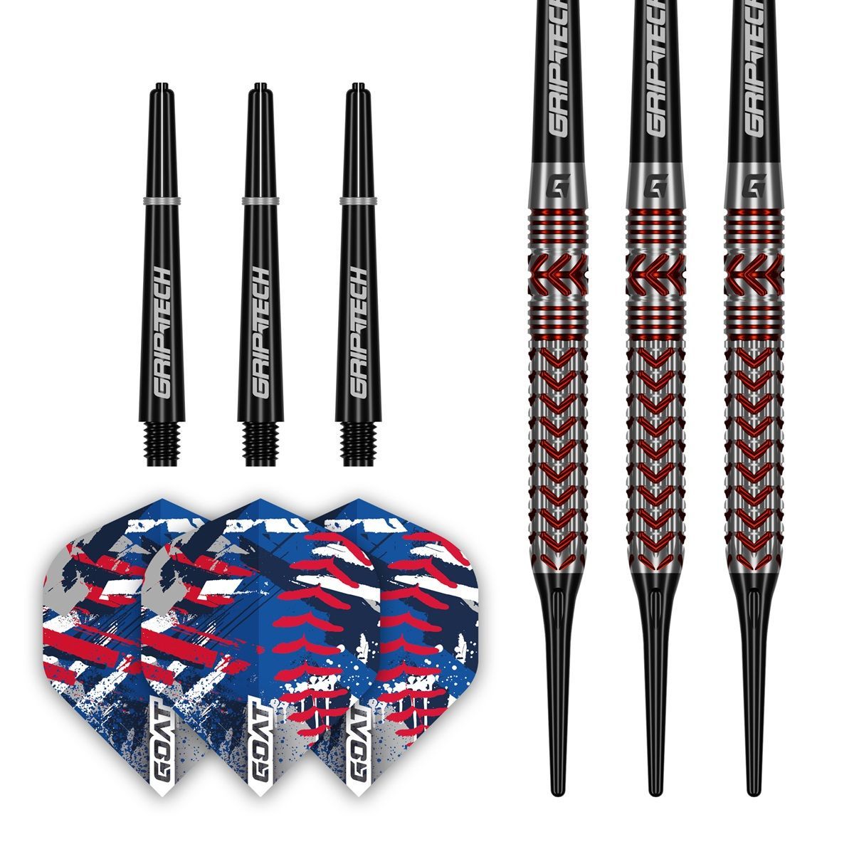 GOAT Curveball 95% Softdarts 20 Gram Softdarts