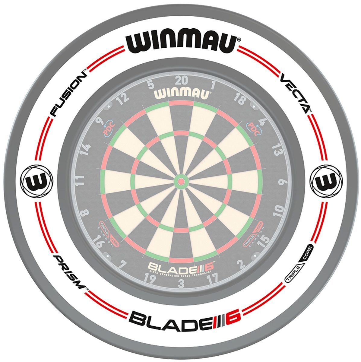 Winmau Pro-Line White Catchring Dart Surround Auffangring
