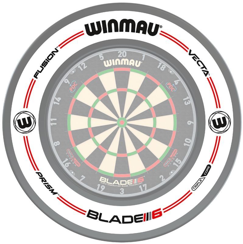 1 tlg. Winmau Pro-Line Weiß Catchring Dart Surround Auffangring