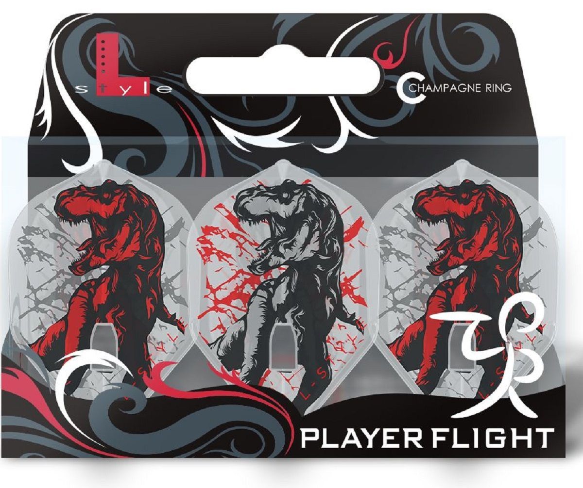 L-Style Signature Flight Michael "T-Rex" Unterbuchner V3 Clear White Standard L1 Flights