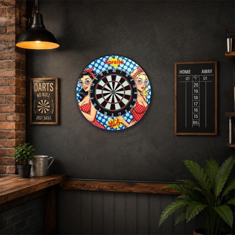 Karella PlayGirl Catchring Surround für Steeldartboards Wandschutz