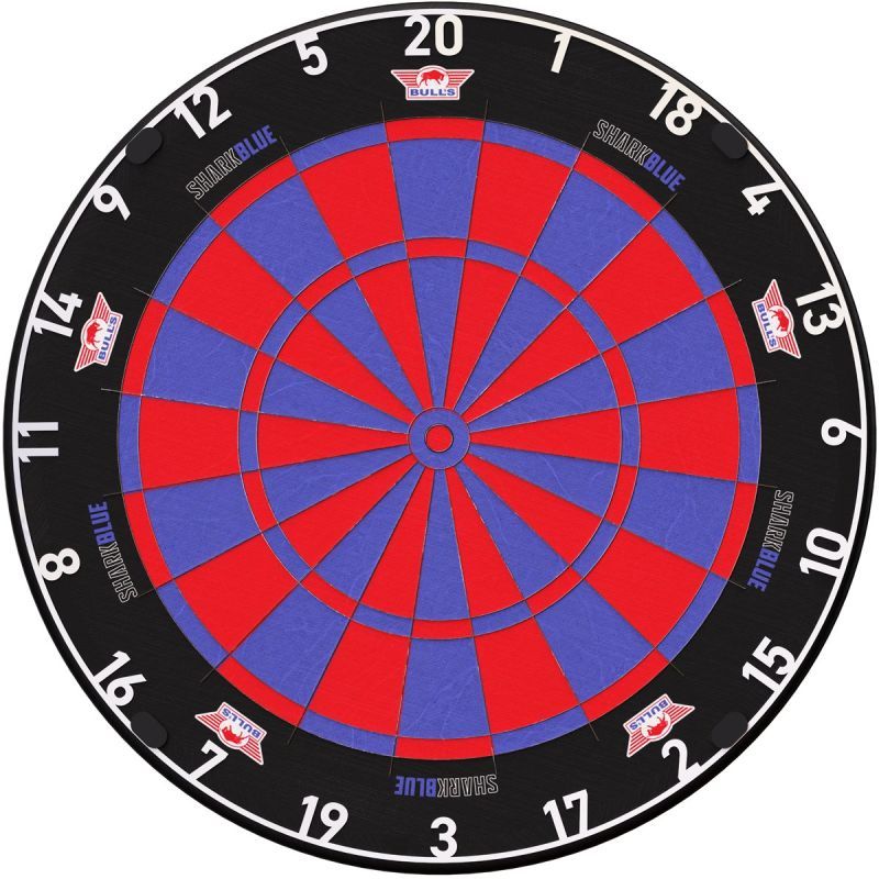 Bull's NL Shark Pro Blue Dartboard Bristle Board