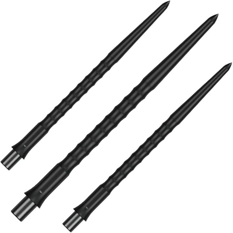 Precise180 EVO Steeldartspitze Gunmetal Ripple 32/36/40 mm Wechselspitzen
