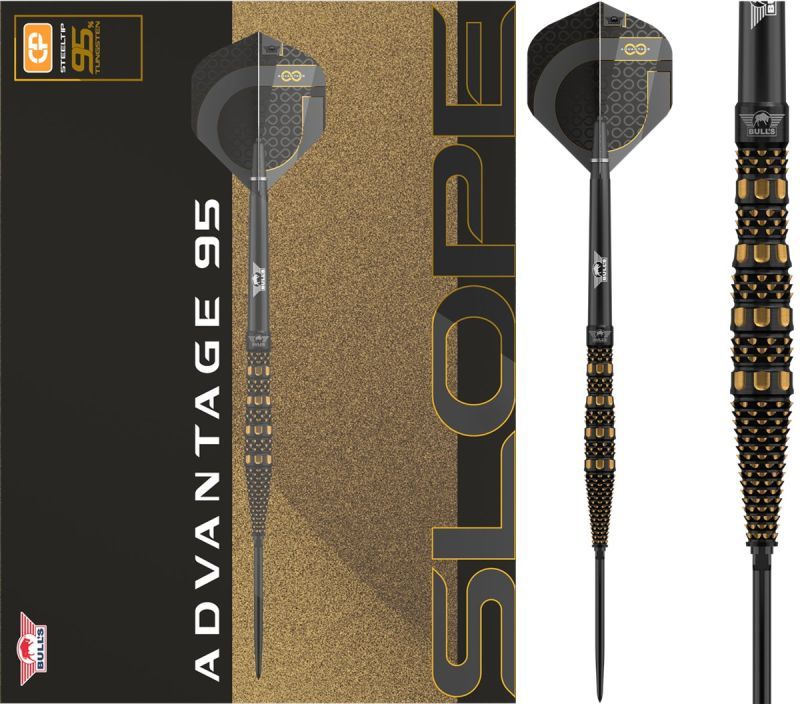 Bull´s Advantage Slope CP 95% Steeldarts 22/23/24 Gramm Steeldarts