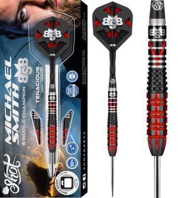 Shot Michael Smith Tenacious 90% Steeldarts 23/24/25 Gramm Steeldarts