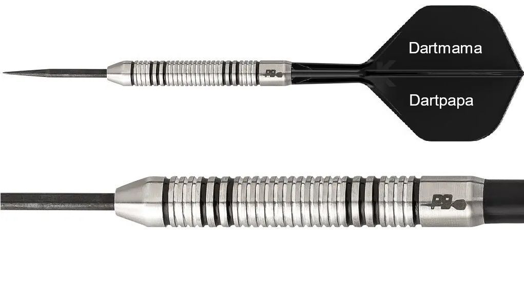 Personalisierte Tungsten Steeldart Frecce + K-Flex- Darts mit eigenem Logo/Bild/Text Steeldarts