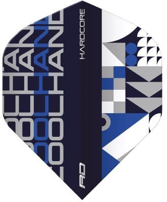 Reddragon Luke Humphries Hardcore alette per freccette 2022 Flights