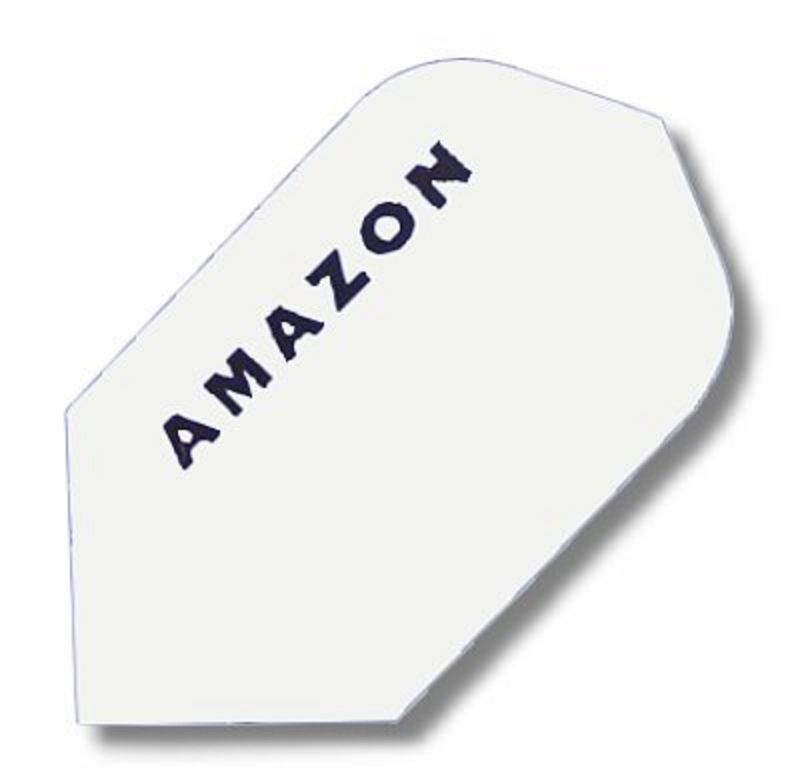 Dartflight Amazon Slim-Form, weiß Flights
