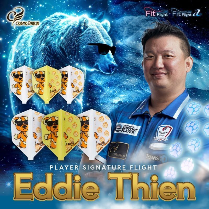 Cosmo Darts Fit Flights Eddie Thien Shape Flights