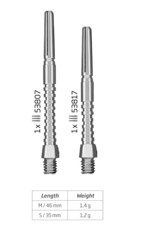 1 Satz BULL'S Tecno Alushaft m Shafts