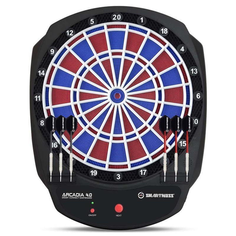 Smartness Elektronik Dartboard Arcadia 4.0, 2 Loch E-Dartscheibe