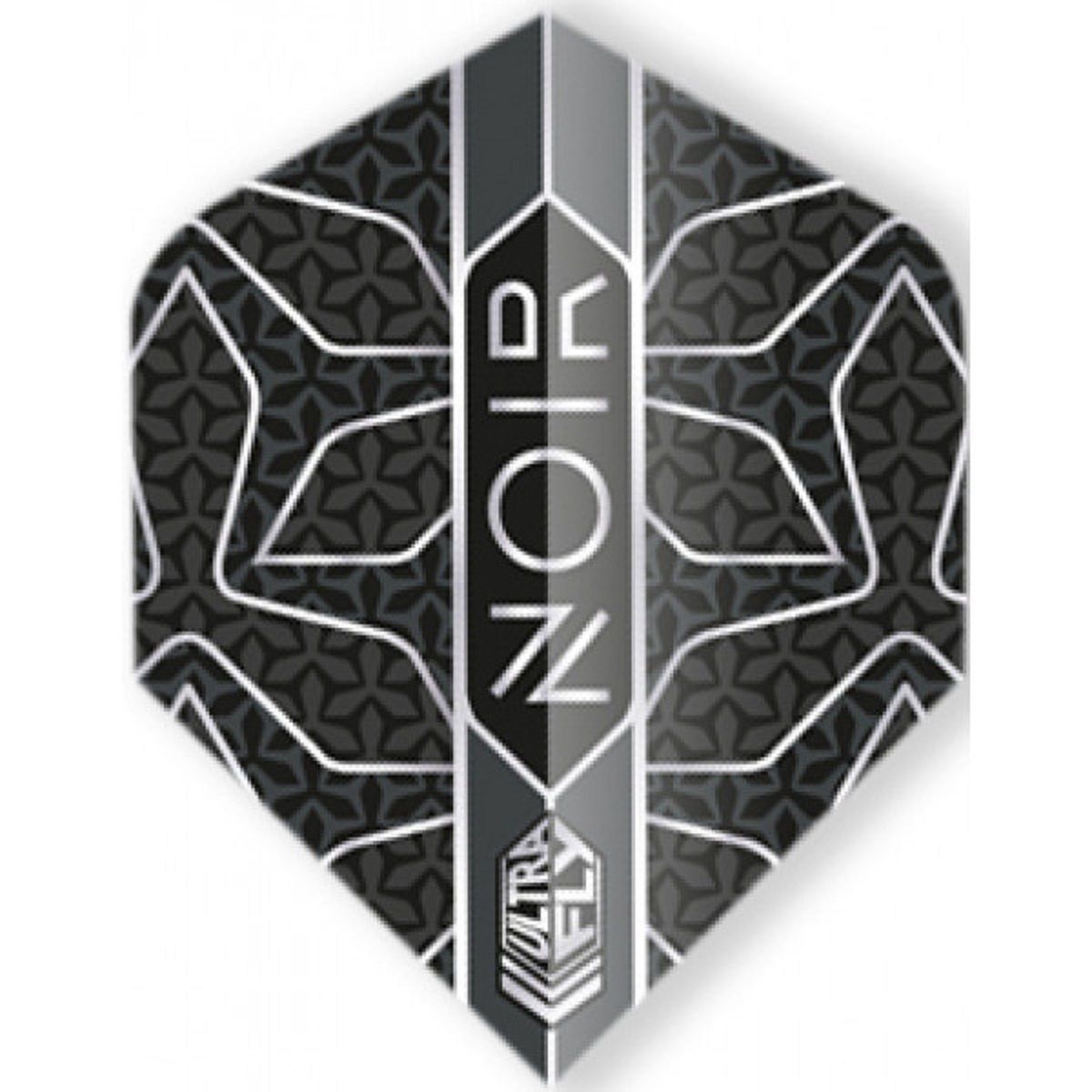Unicorn Ultra 100 Gary Anderson Flights Noir No2 Black Big Wing Flights