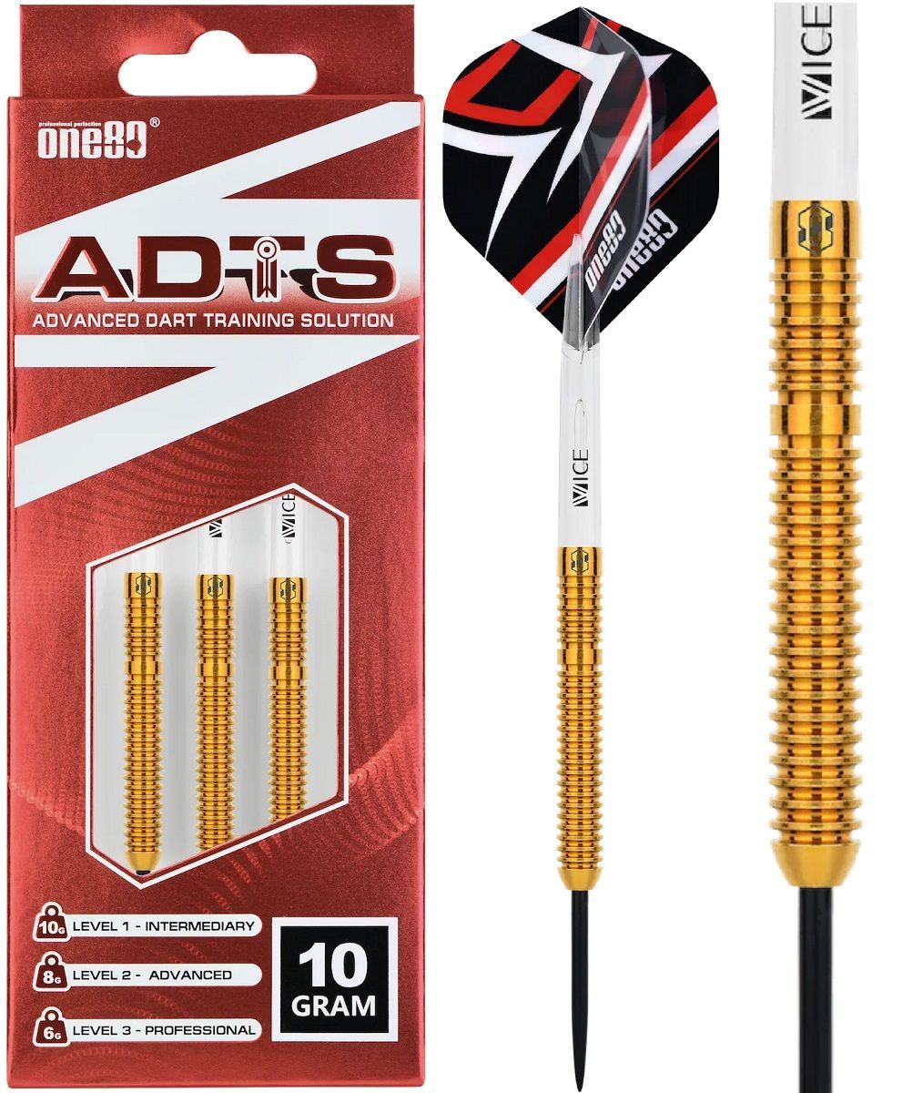 ONE80 ADTS Fortschrittliche Dart-Trainingslösung Steeldarts 6/8/10 Gramm Steeldarts