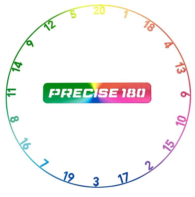 Precise180 Endorphine Spectrum Zahlenring für Dartboard Zubehör Dartboard