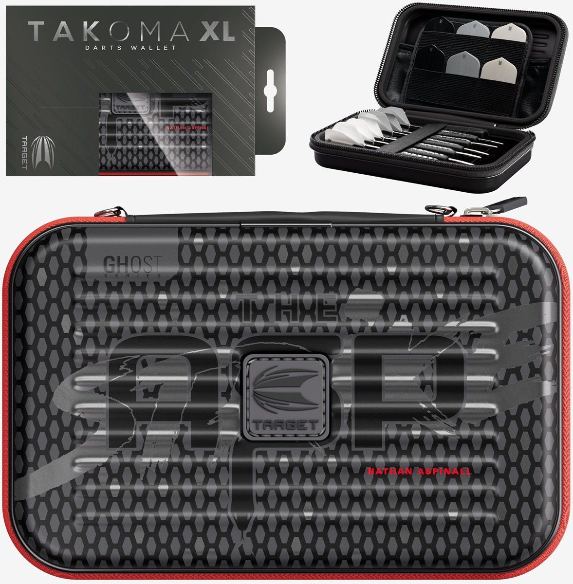 Custodia per freccette Target Takoma XL Ghost Aspinall Aufbewahrung Case