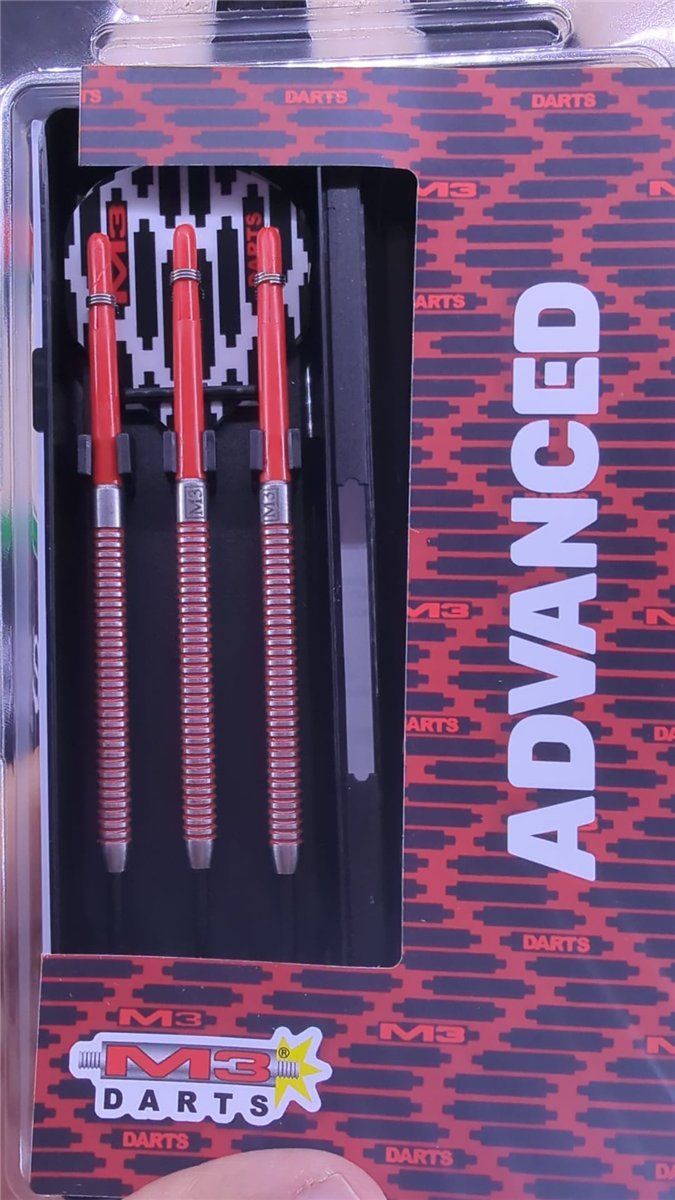 Dart-Set Steeldarts M3 Advanced Multiringed 17 Gramm Steeldarts