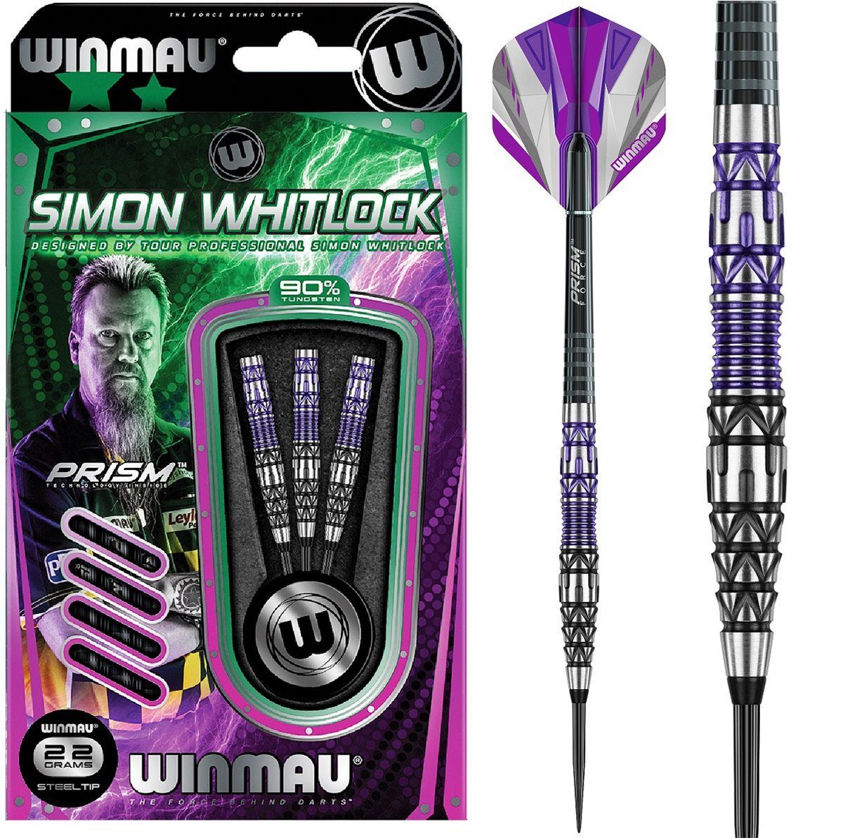 Winmau Simon Whitlock Special Edition Steeldarts 22/24 Gramm Steeldarts