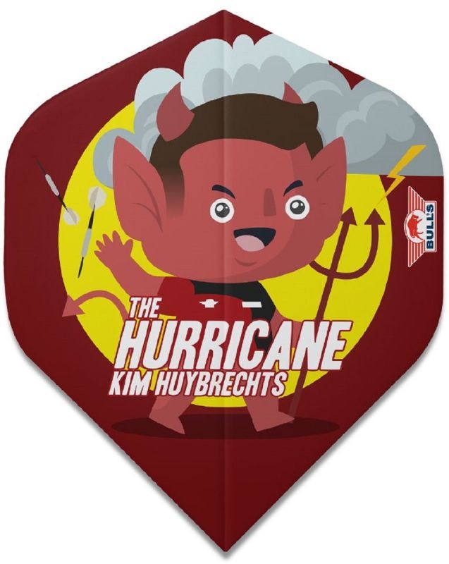 Bull´s Player 100 Kim Huybrechts The Hurricane Cartoon Standard Flights