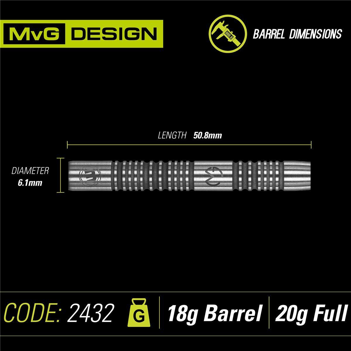 Winmau Michael van Gerwen Authentic Soft Darts 20 Gramm Softdarts