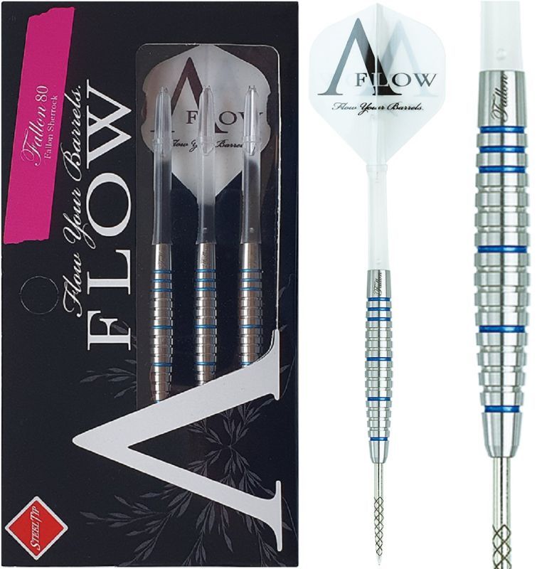 Dynasty A-Flow Fallon Sherrock Pink Label Steel Dart Pfeile 21 Gramm Steeldarts