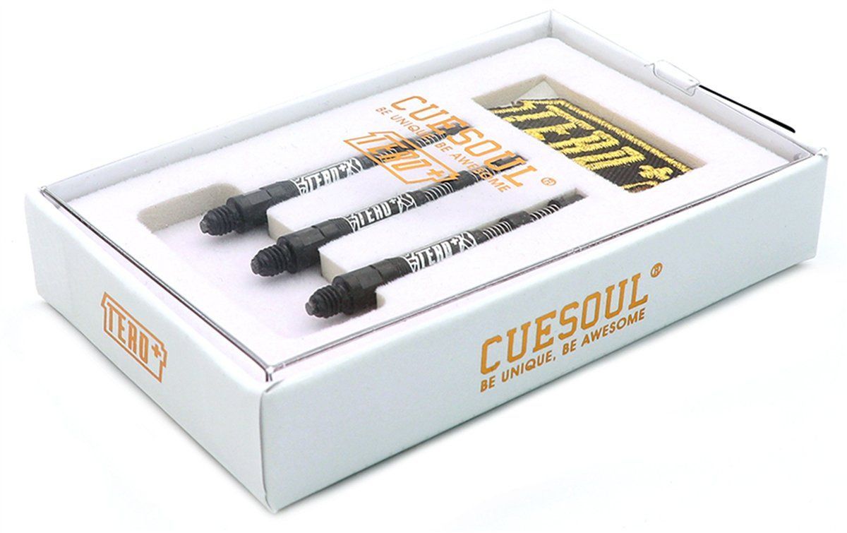 Cuesoul AK7P Tero Dart Shaft Black Shafts