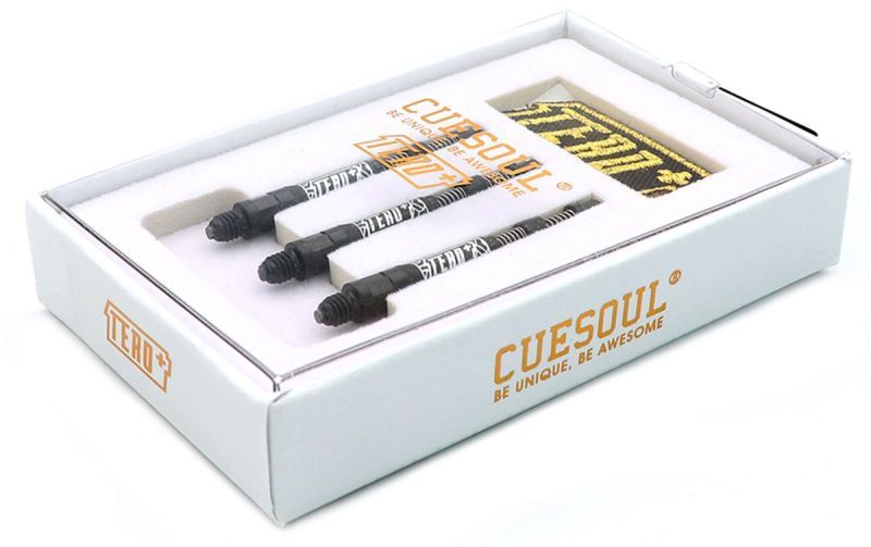 Cuesoul AK7P Tero Dart Shaft Black Shafts