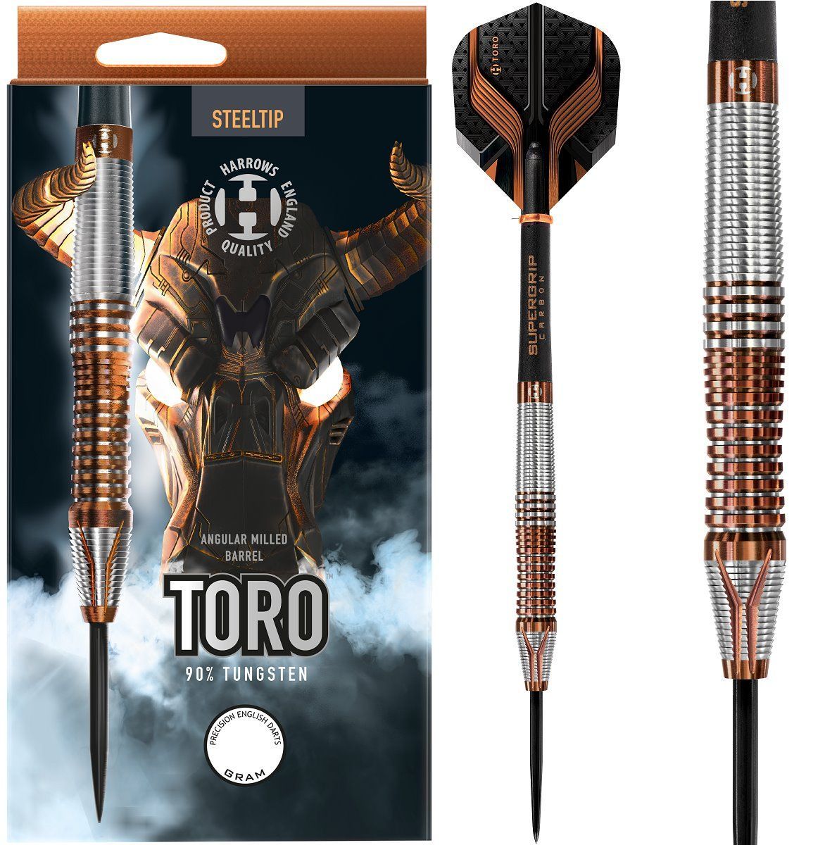 Harrows Toro 90% Steeldarts 24 Gram Steeldarts
