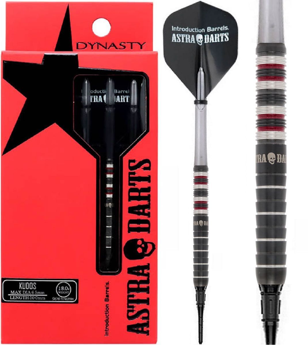 Dynasty Astra Redstar Kudos Softdarts 18 Gramm Softdarts