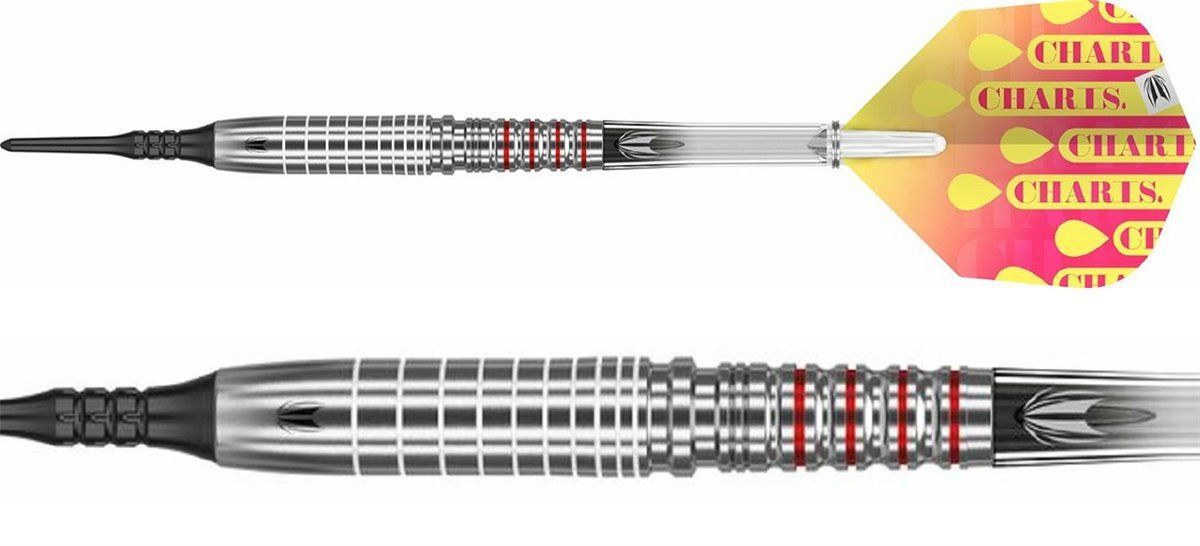Target Cathy Leung Charis 80% Gen1 G1 2BA Fléchettes à pointe souple 17,5 Grammes Softdarts