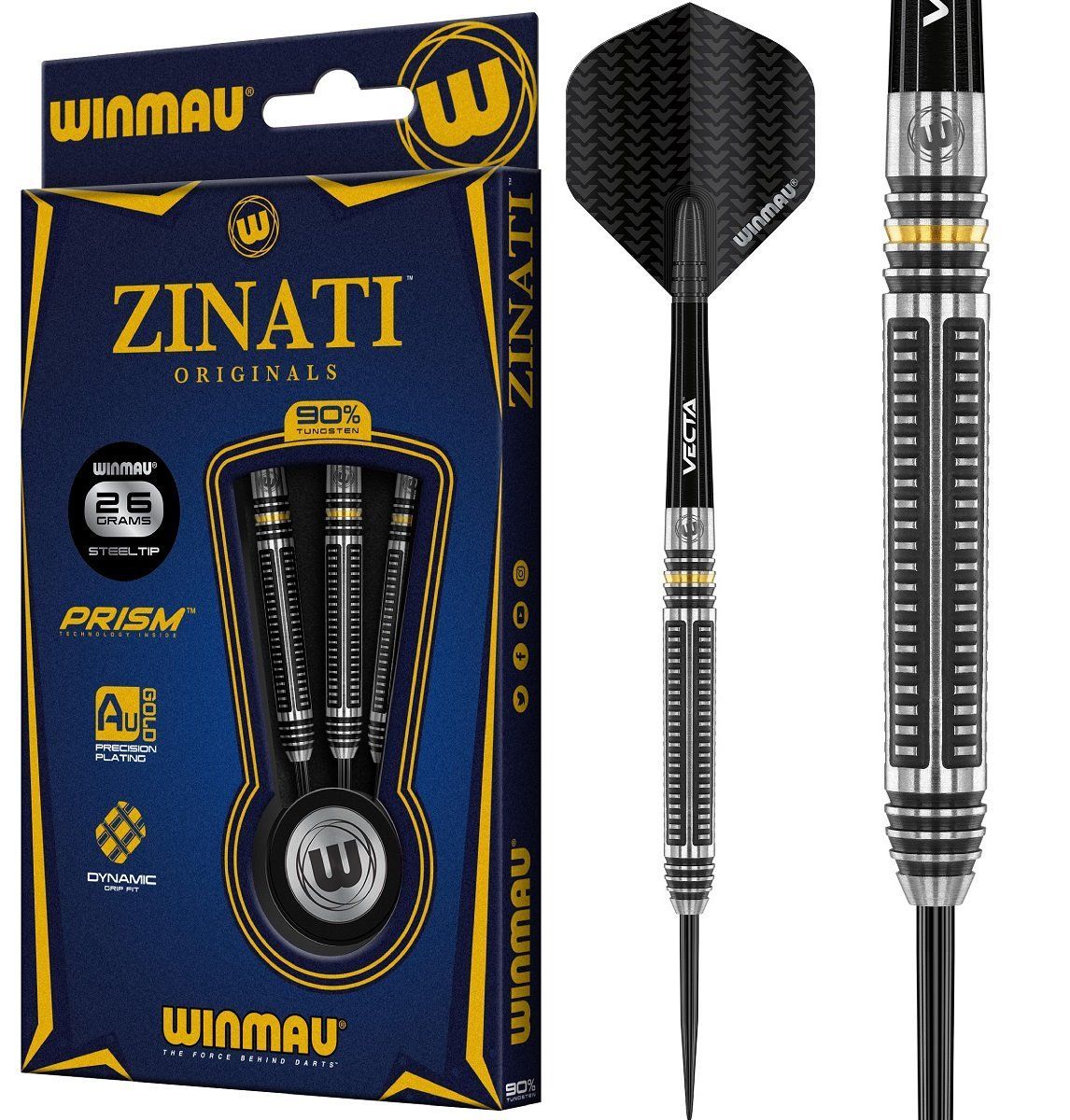 Winmau Zinati Steeldarts 22/24/26 Gramm Steeldarts