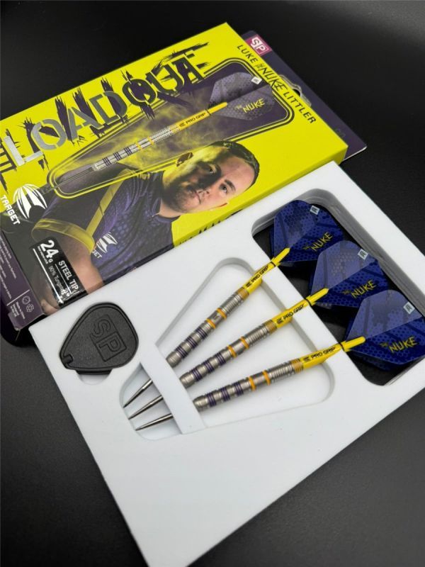 Target Luke Littler Loadout 90% SP Steeldarts 24 Gram Steeldarts