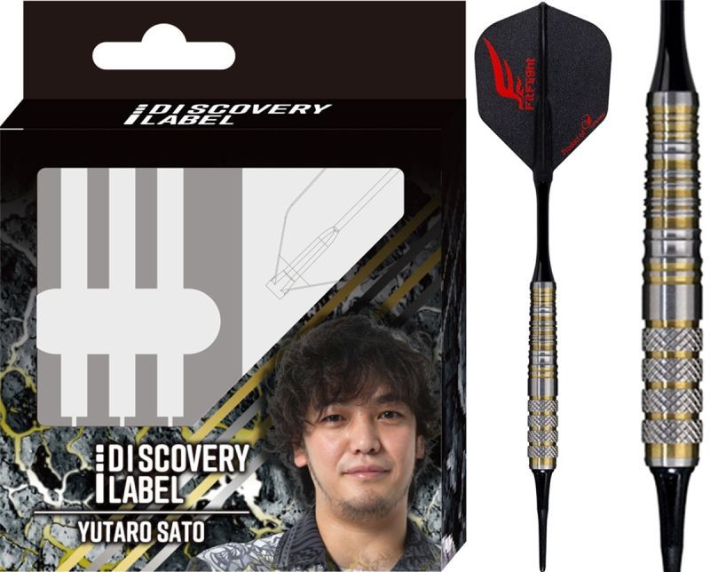 Cosmo Darts Discovery Label Yutaro Sato 90% Softdarts 18,5 Gram Softdarts