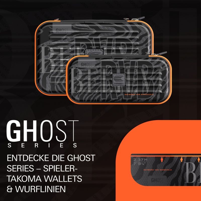 Target Takoma Ghost Raymond van Barneveld Aufbewahrung Case