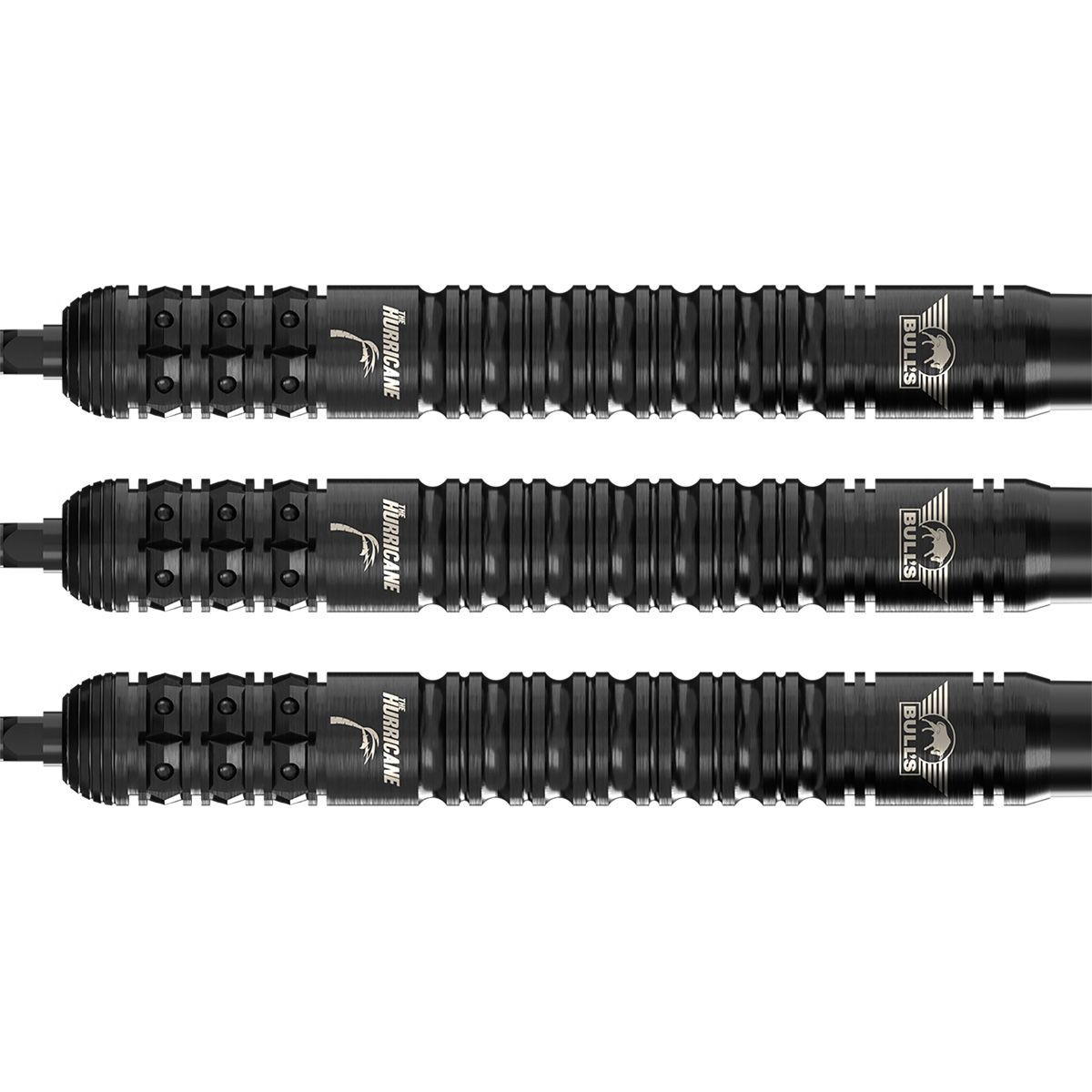Bull´s Kim Huybrechts E2 Black 90% Steeldarts 23/25 Gramm Steeldarts
