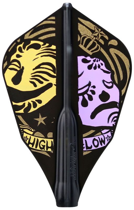 Cosmo Darts Fit Flights Air Shogo Yokumoto 3 W-Shape Flights