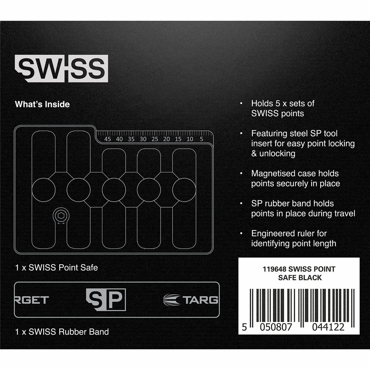 Target Swiss Point Safe Spitzen Aufbewahrung Case
