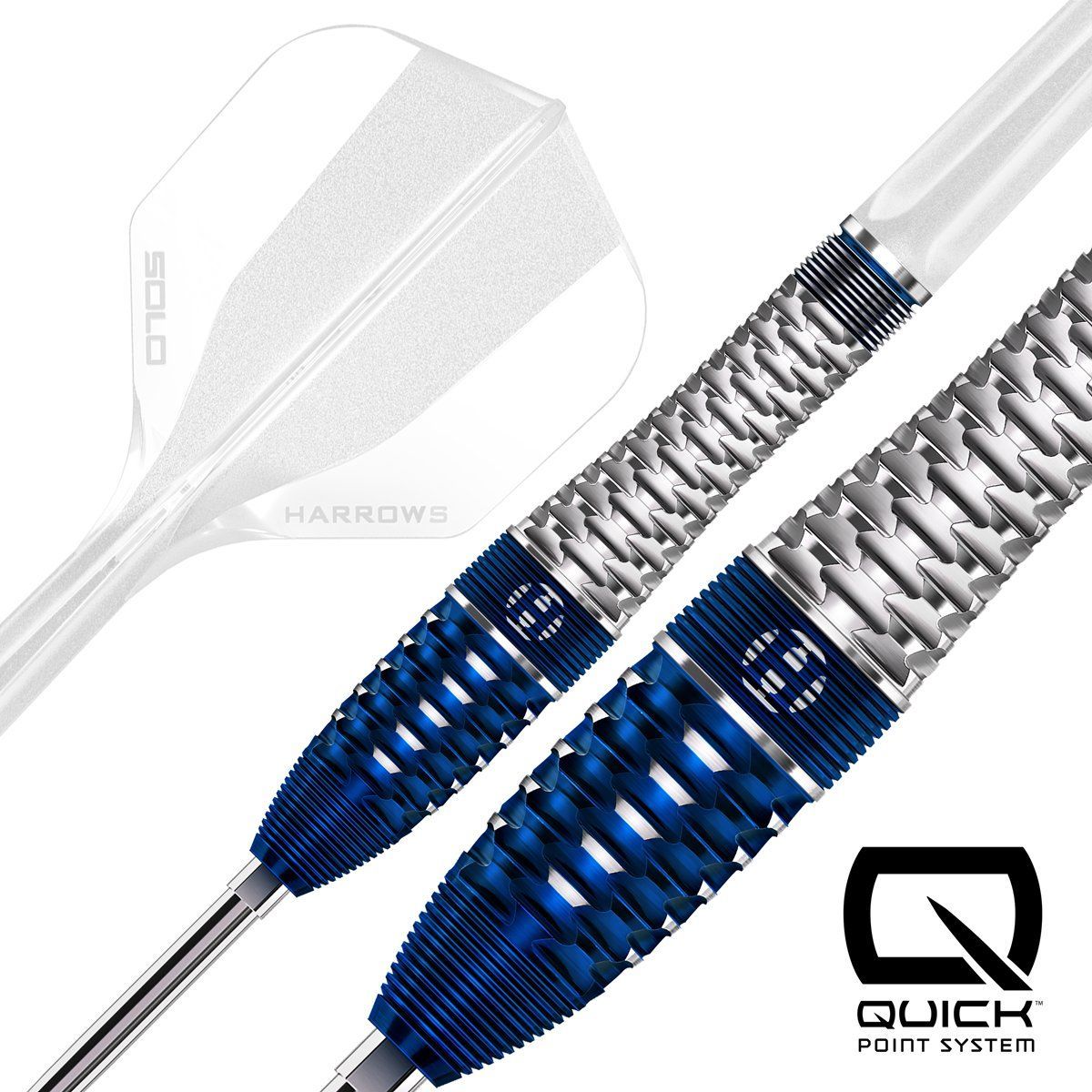 Harrows Geo Bomb 90% Quick Points Steeldarts 23/25 Gramm Steeldarts