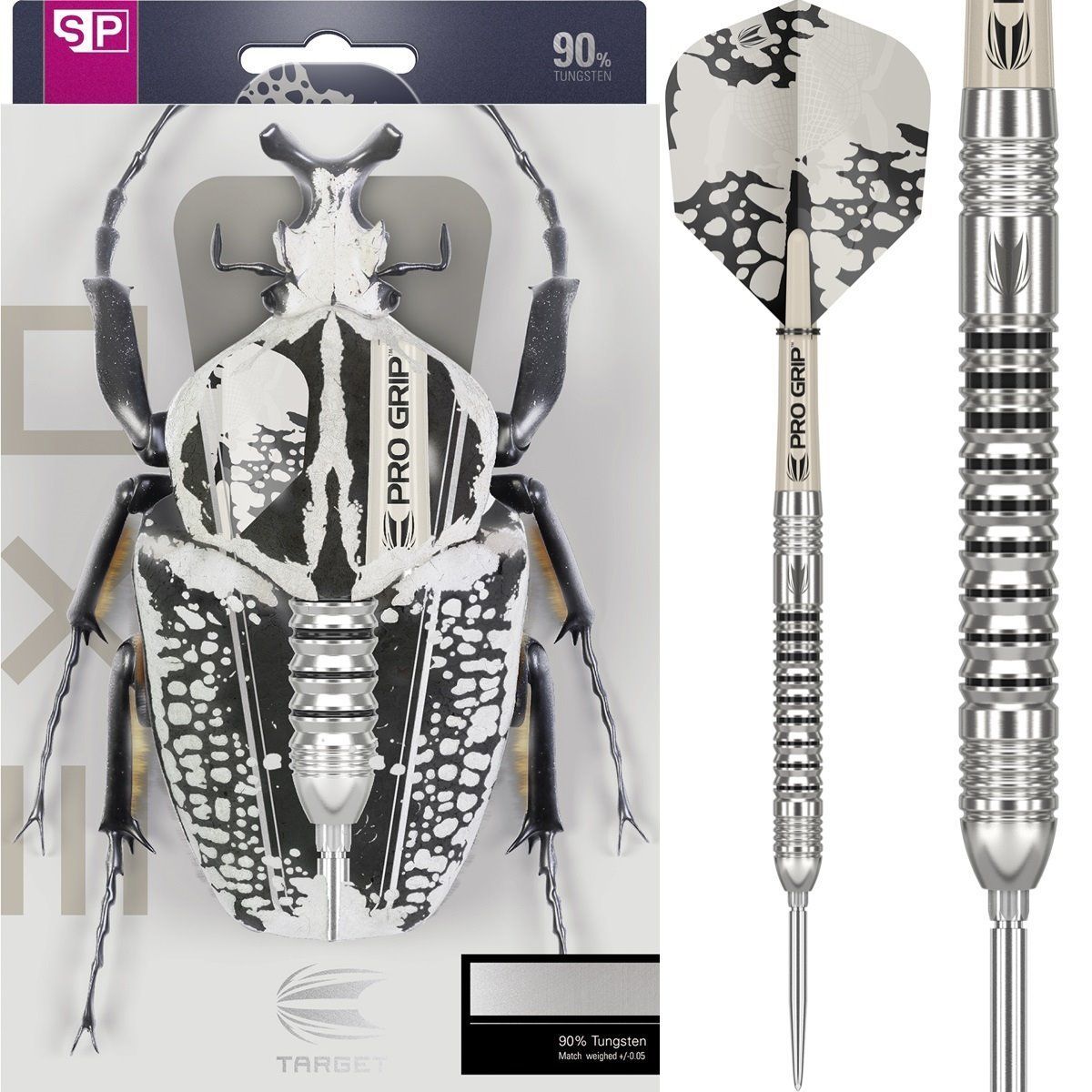 Target EXO SP03 90% SP Steeldarts 21/23 Gramm Steeldarts