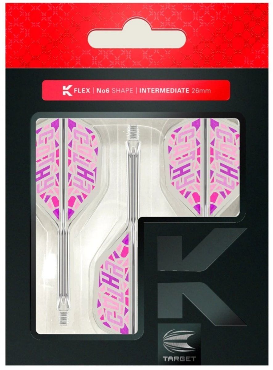 Target K-Flex Cathy Leung Shaft/Flight System Shape No6 Shafts
