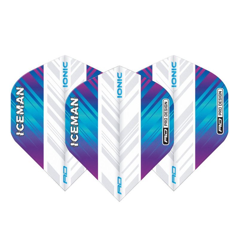 Reddragon Dartflight Gerwyn Price Ionic Rainbow/White Standard Flights
