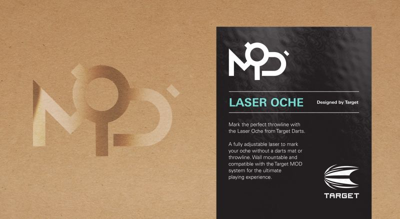 Target MOD Laser Oche Abwurflinie